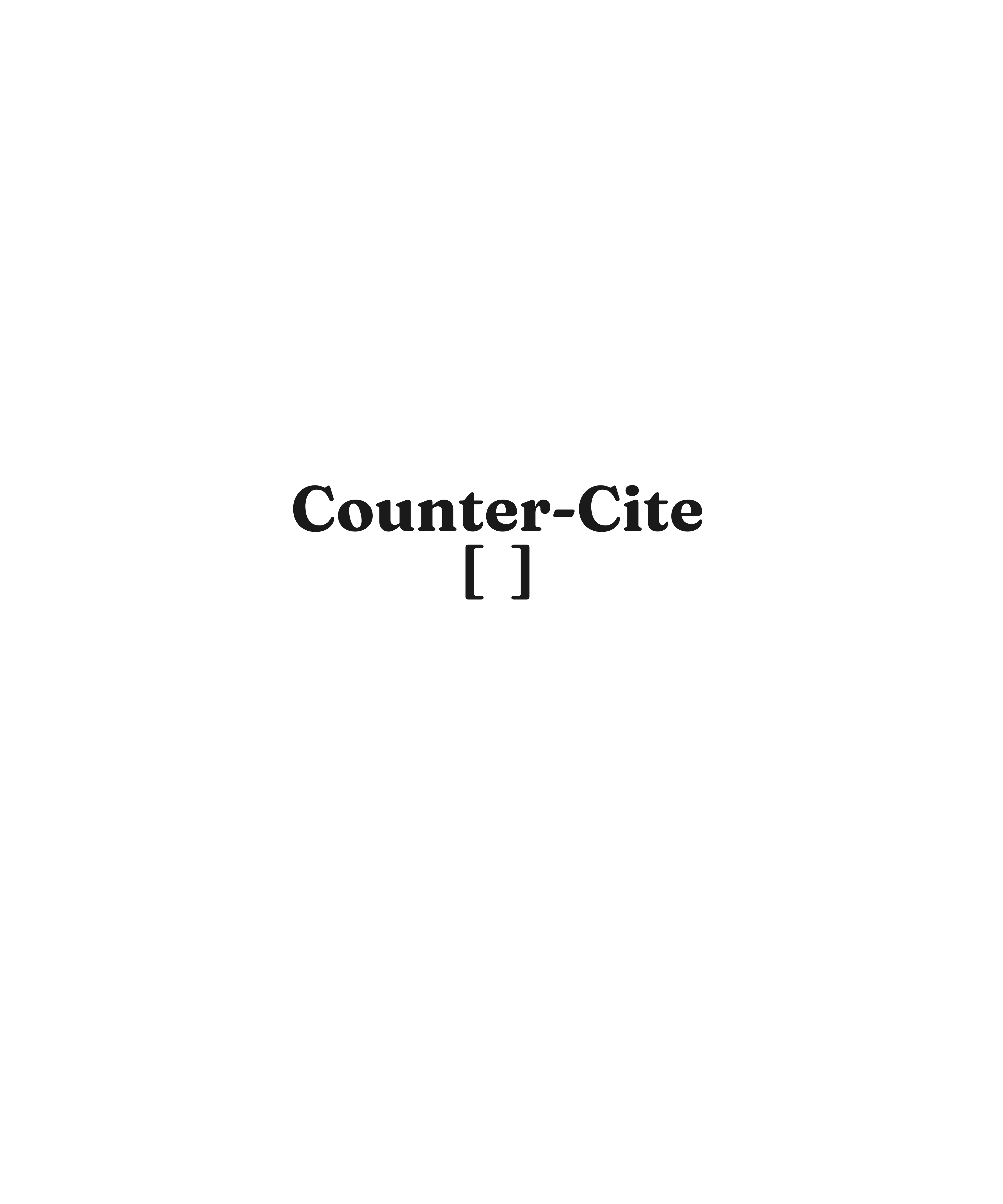 Counter-Cite Gift Card
